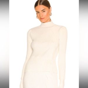 BCBGeneration Sweater Top in Ivory